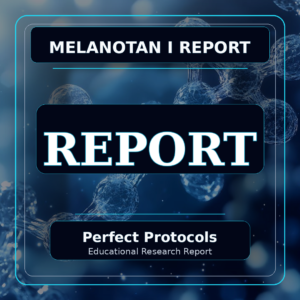 Melanotan I Report - Perfect Protocols educational research report cover